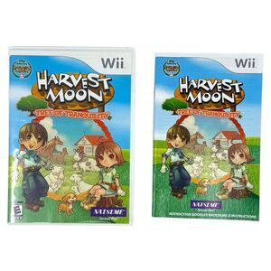 Nintendo Wii 2008 Harvest Moon Tree of Tranquility Game with Manual - Excellent